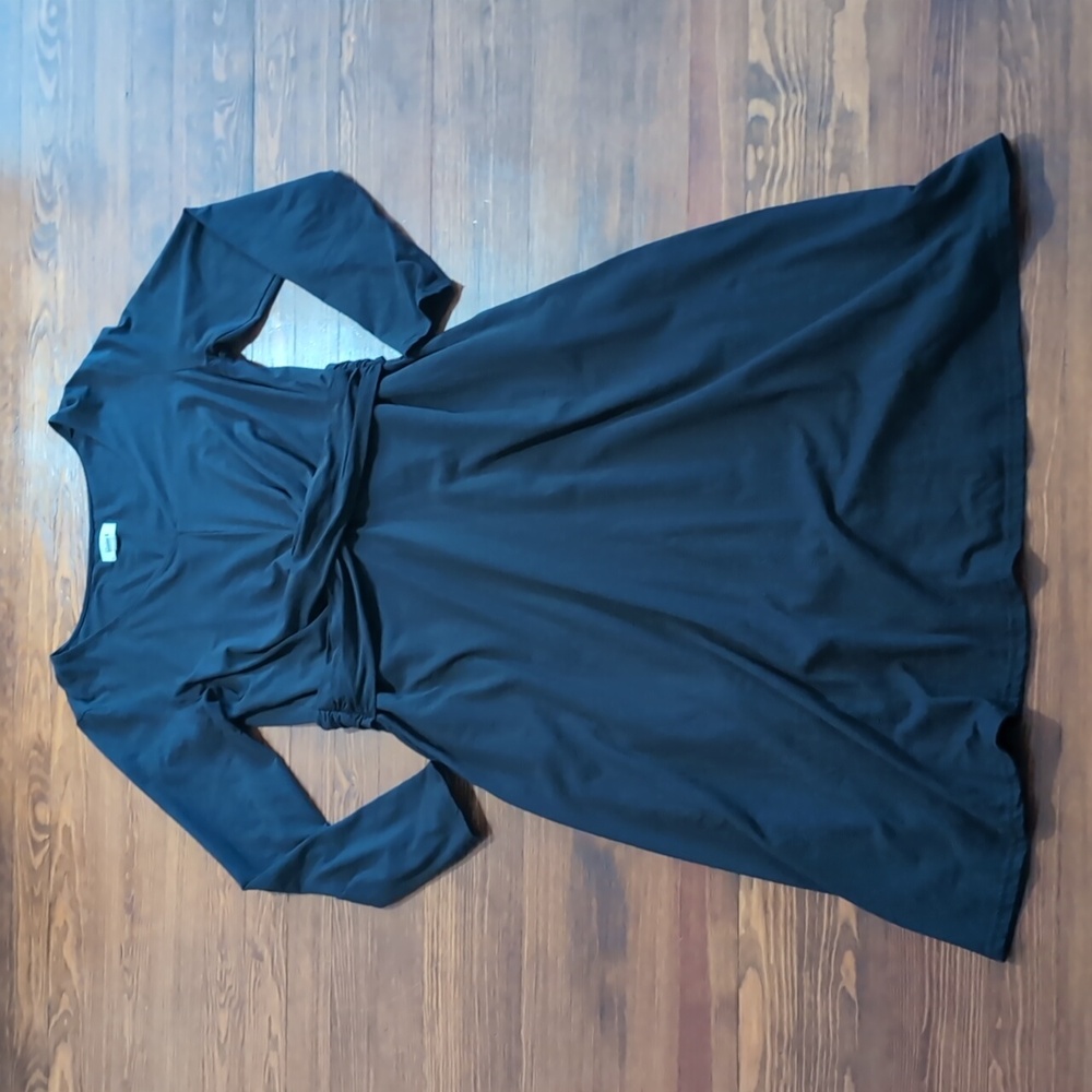 XL Long Sleeve Midi Dress